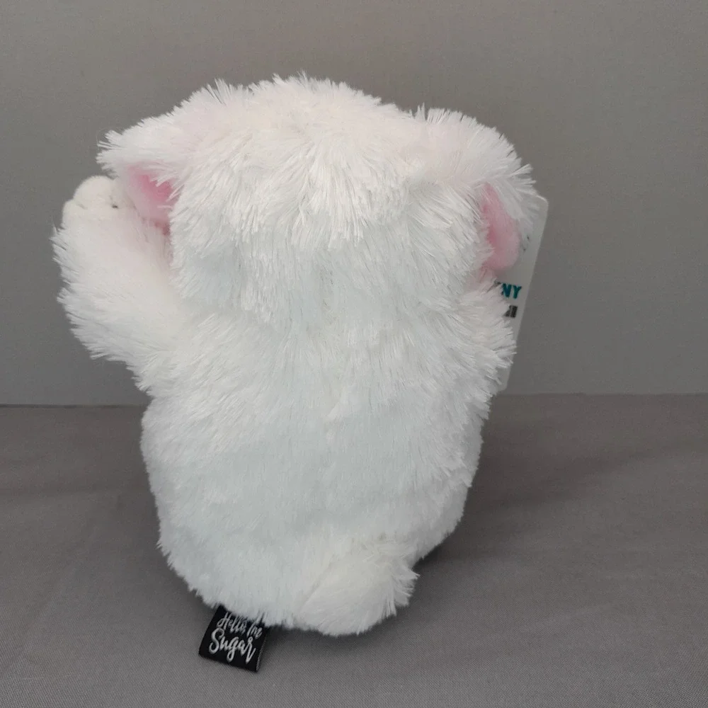 Hello I'm Sugar Bunny Plush White Rabbit Stuffed Animal 7 inch New with Tags